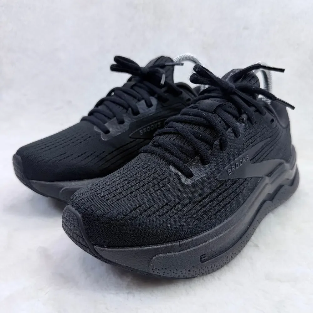 Brooks Ghost Max 2 Womens Running Shoes Black Ebony Size 7 Max Cushion Neutral